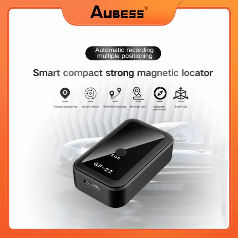 

GF22 Car Vehicle Truck GPS Tracker Multifunctional Tracking Anti-lost Anti-theft Alarm Strong Magnetic Location Tracking Device