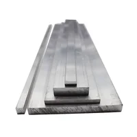 Aluminium Flat Bar Plate Strip Aluminum Alloy Metal Sheet CNC Block Solid Mill Stock 6061 Thickness 6mm Width 8mm To 160mm
