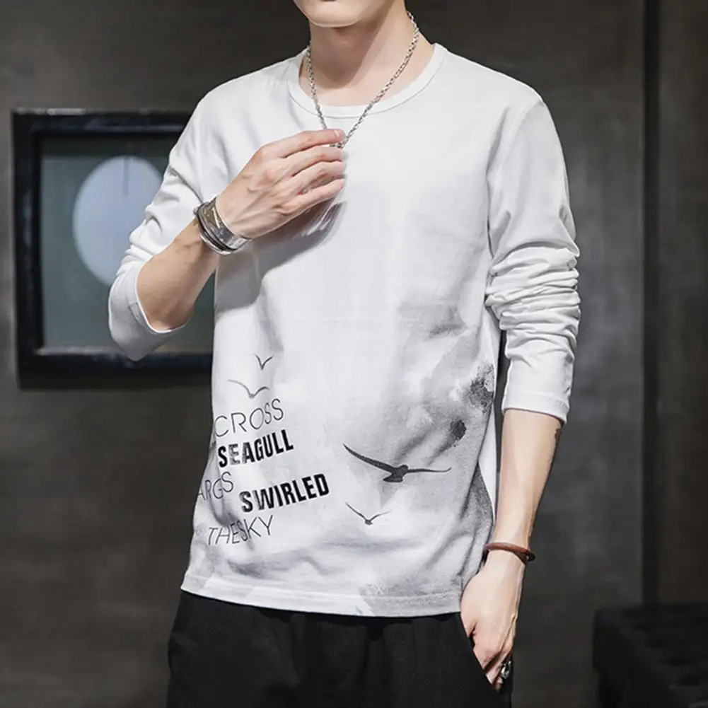 

Футболка мужская с коротким рукавом и градиентом, модный Свободный Топ в Корейском стиле, уличная одежда, лето 2020