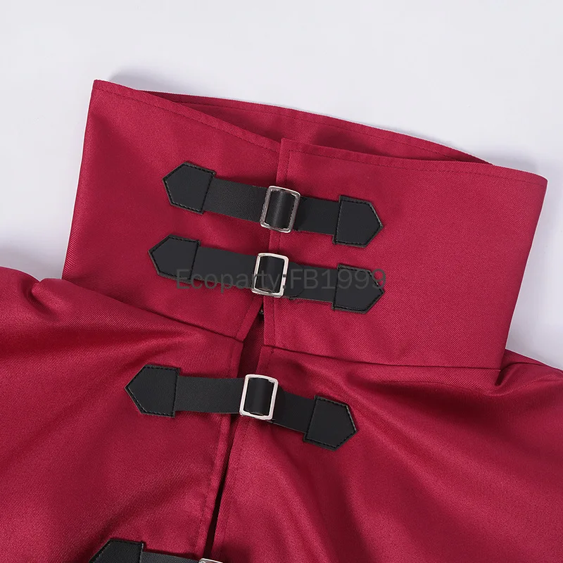 Длинная мантия в средневековом готическом стиле для женщин и мужчин Волшебник