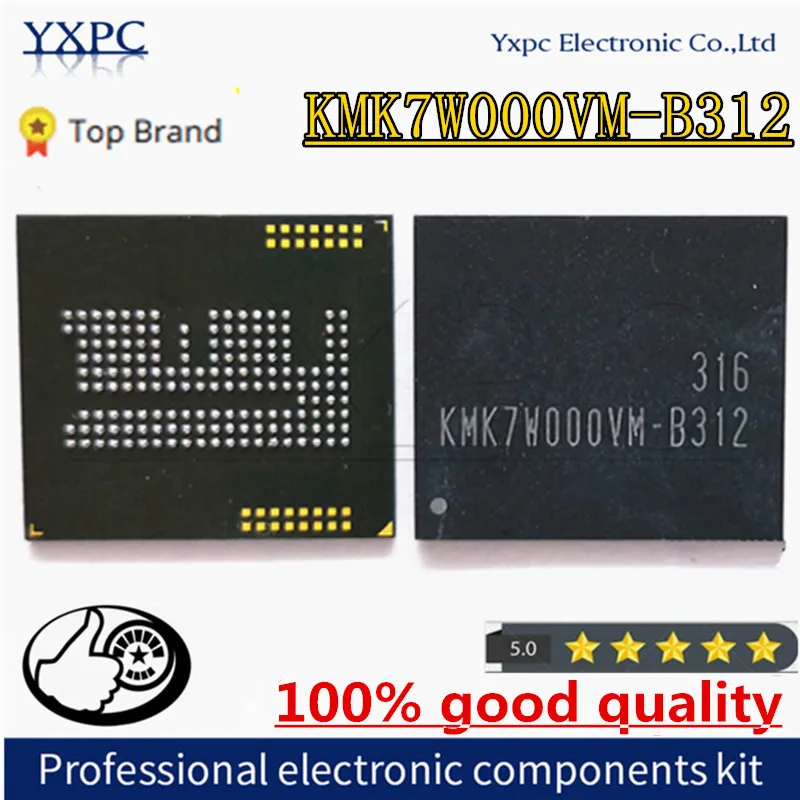 

Флэш-память KMK7W000VM-B312 KMK7W000VM B312 EMCP 8GB BGA162 8G IC чипсет с шариками