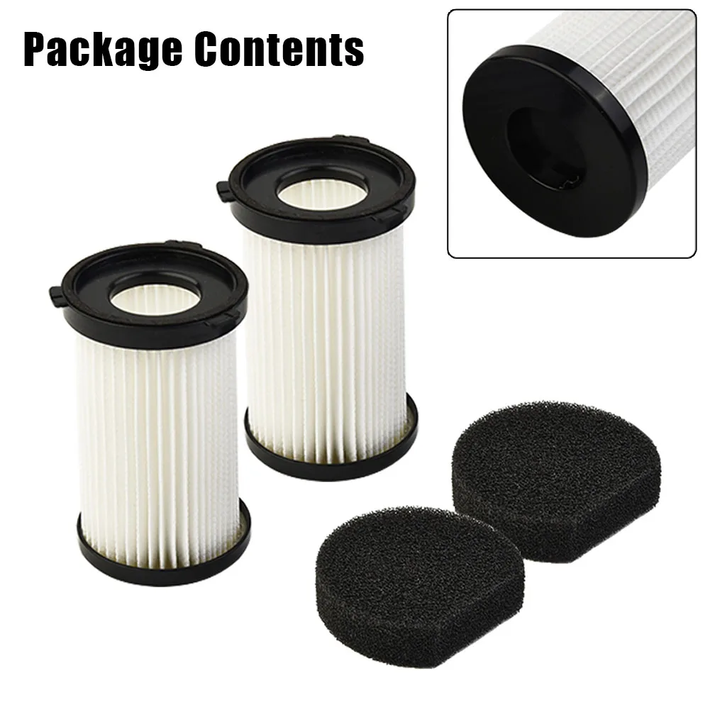 

2pcs Filters For Cecotec Conga Thunderbrush 520 Handle Vacuum Cleaner Parts Sweeper Washable Hepa Filter Replacement