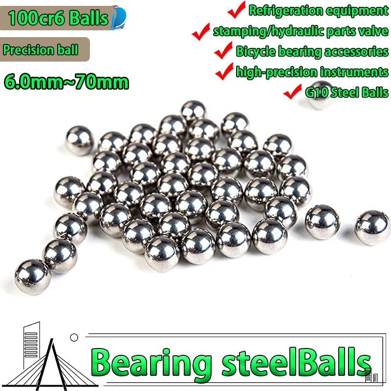 

Стальные шарики подшипников G10 100CR6 6-70 мм