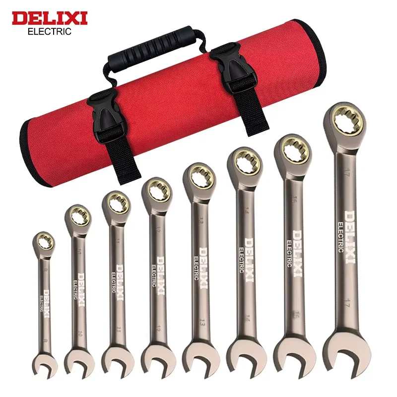 

Набор гаечных ключей DELIXI ELECTRIC 7 шт. 8-15 мм