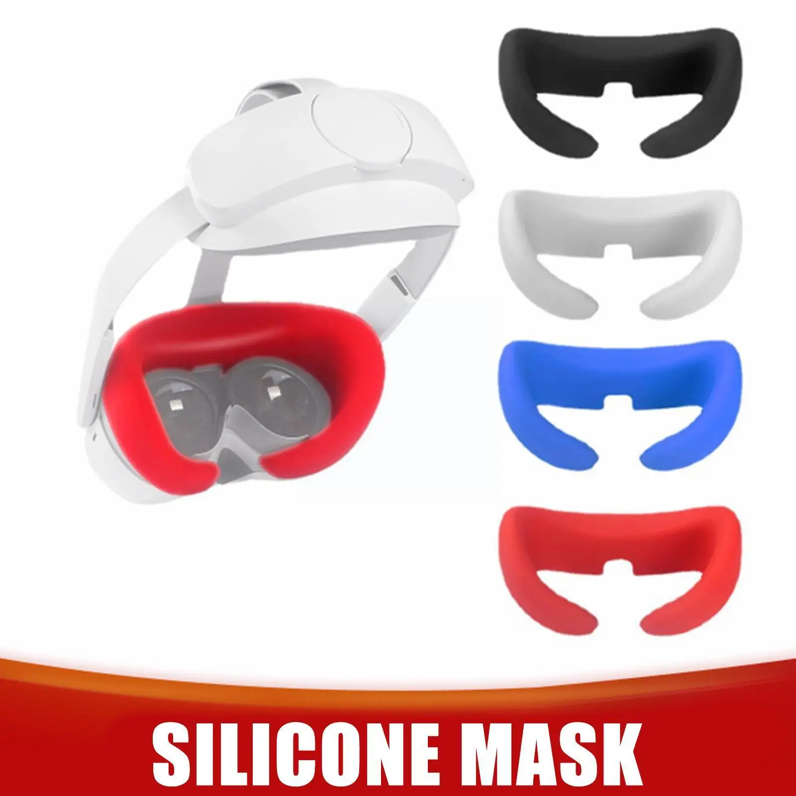 

For Pico 4 Replacement Face Pad Cushion Face Cover Bracket Protective Mat Eye Pad For Pico Neo 4 Vr Accessories R1l5