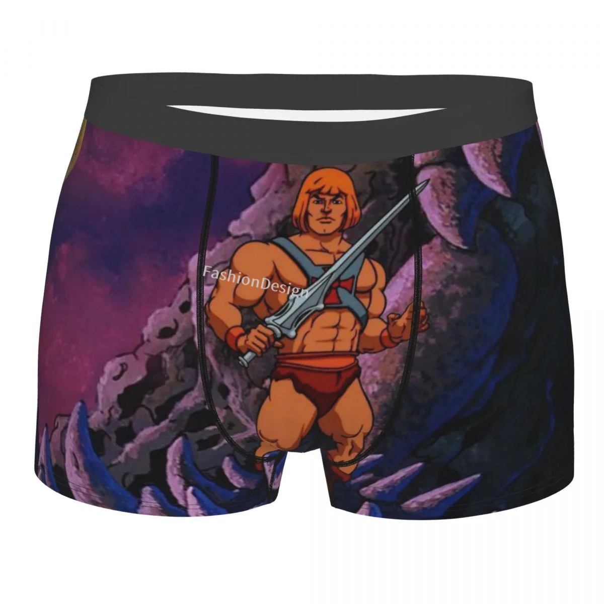 

Нижнее белье Stand He-Man и the Masters of the Universe, дышащие трусы, мужское нижнее белье, сексуальные шорты, боксеры, трусы