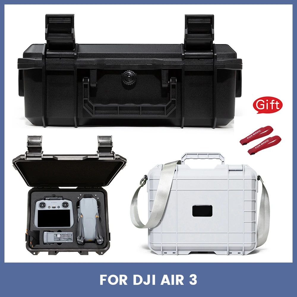 

Waterproof Carrying Safety Case For Air 3 Portable Storage Box Bag Handbag For RC 2/RC-N2 Remote Control Drone Accessories
