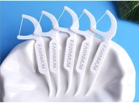 52pcs dental floss flosser picks teeth toothpicks stick tooth clean oral care 7 5cm dental cleaning toothpicks floss picks