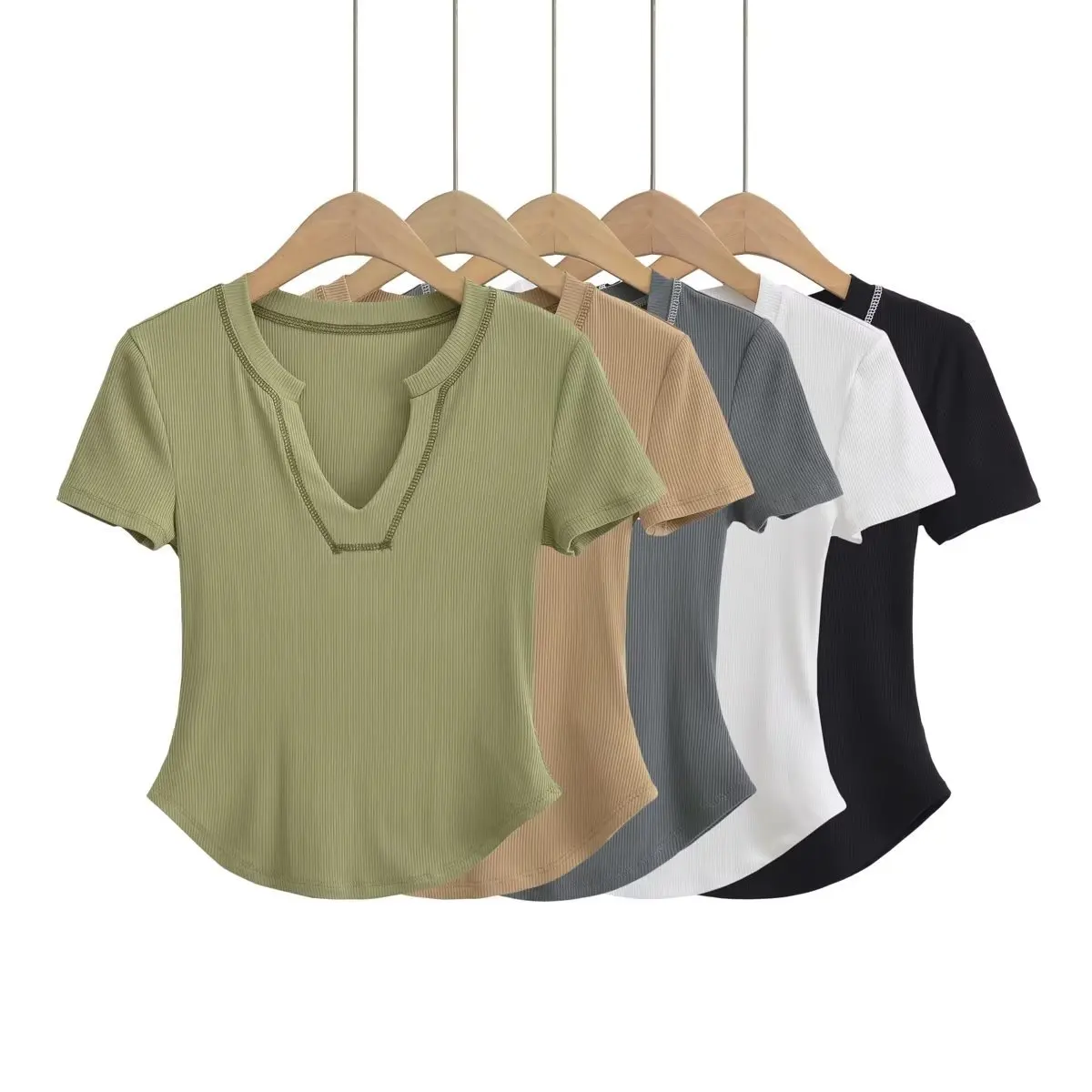 

Блузка женская из полиэстера, весна-лето, 2023