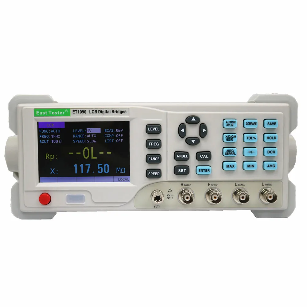 

ET1090C Professional digital capacitance Inductance Meter Diode Triode Tester LCR RCL Meter