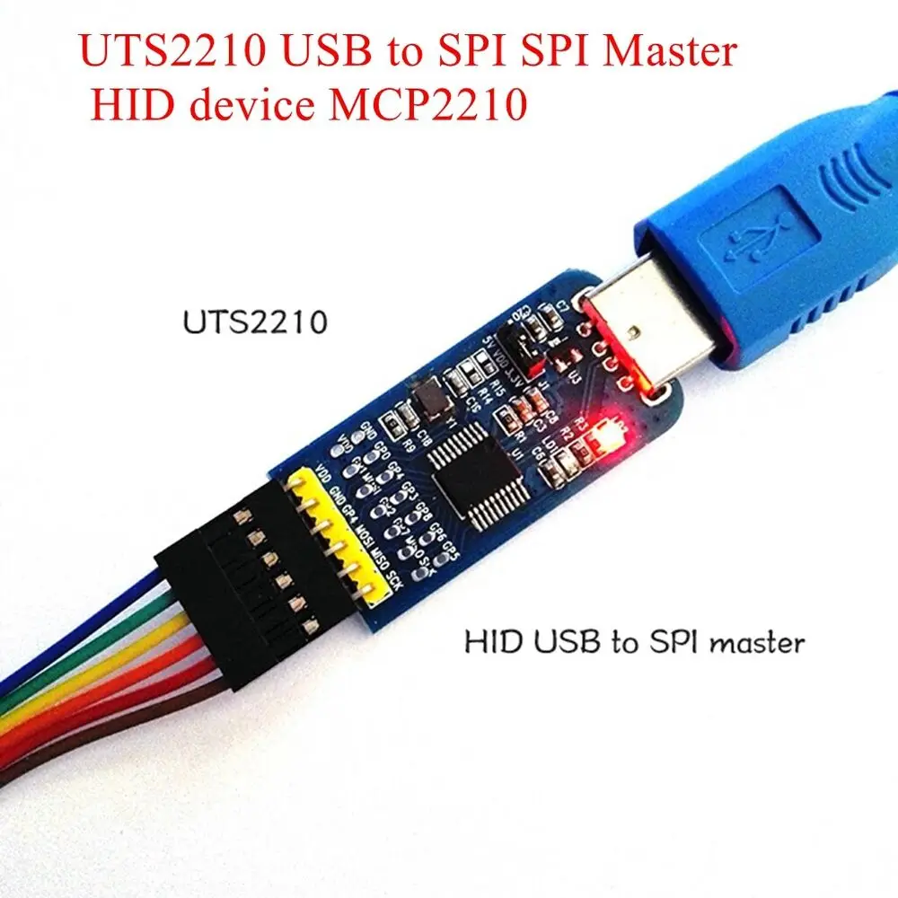 UTS2210 USB в SPI Master HID устройство MCP2210/