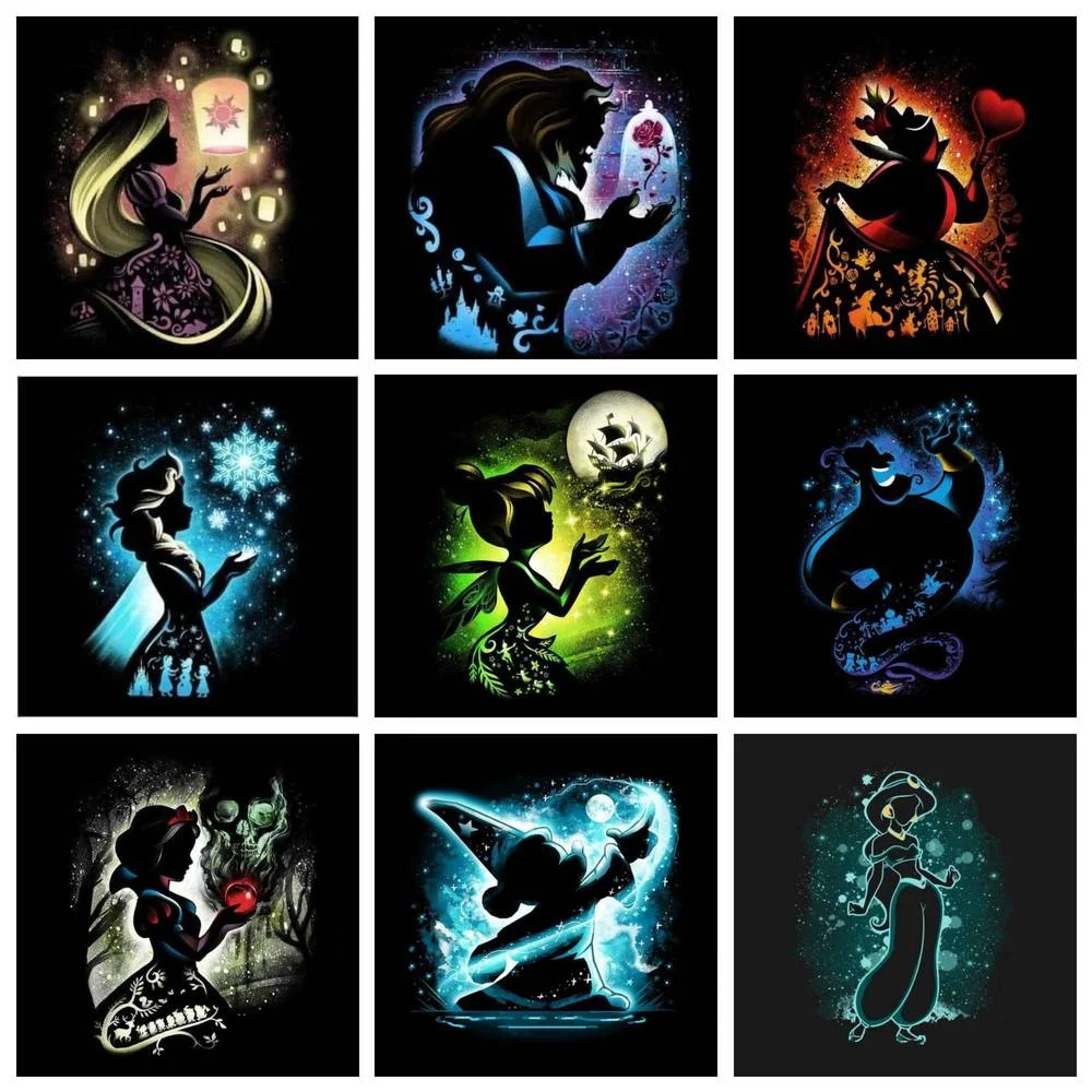 

Набор для вышивки крестиком «Принцесса» из мультфильма «сделай сам»