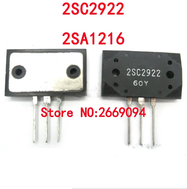 1 пара/5 пар, 2SA1216 2SC2922 (A1216 + C2922)