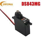 1 2 4 шт. Корона DS843MG DS-843MG цифровой высокий крутящий момент микро сервопривод 4,8 кг11,5 секг для радиоуправляемой игрушечной машины самолета DIY модели робота