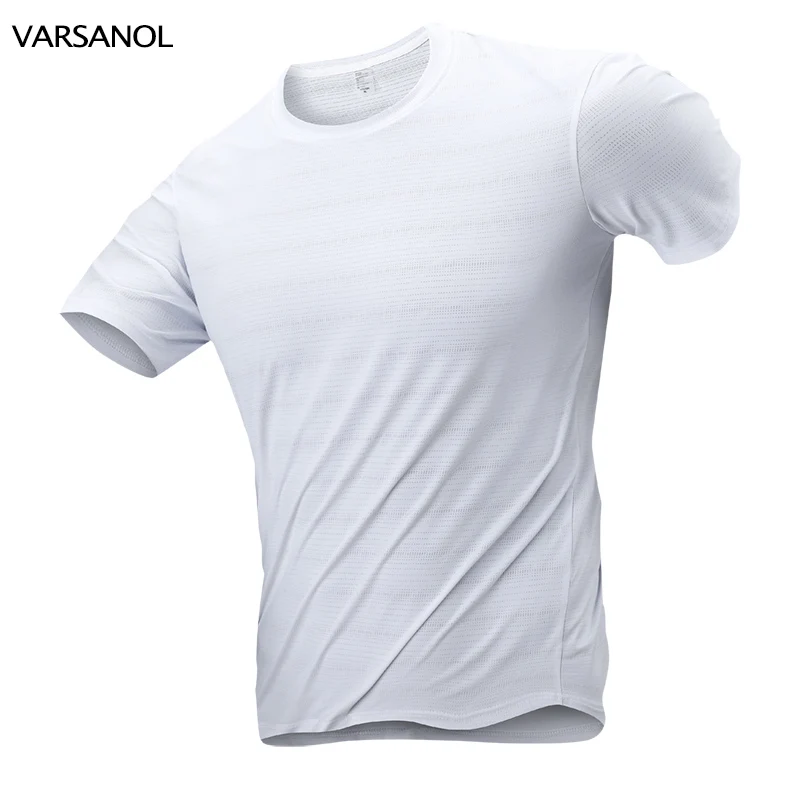 

Varsanol New Oversized T-shirts Men Clothing Summer Quick Dry Sport Gym Men's T Shirts Casual O-Neck Short Sleeve Male Tees 8XL