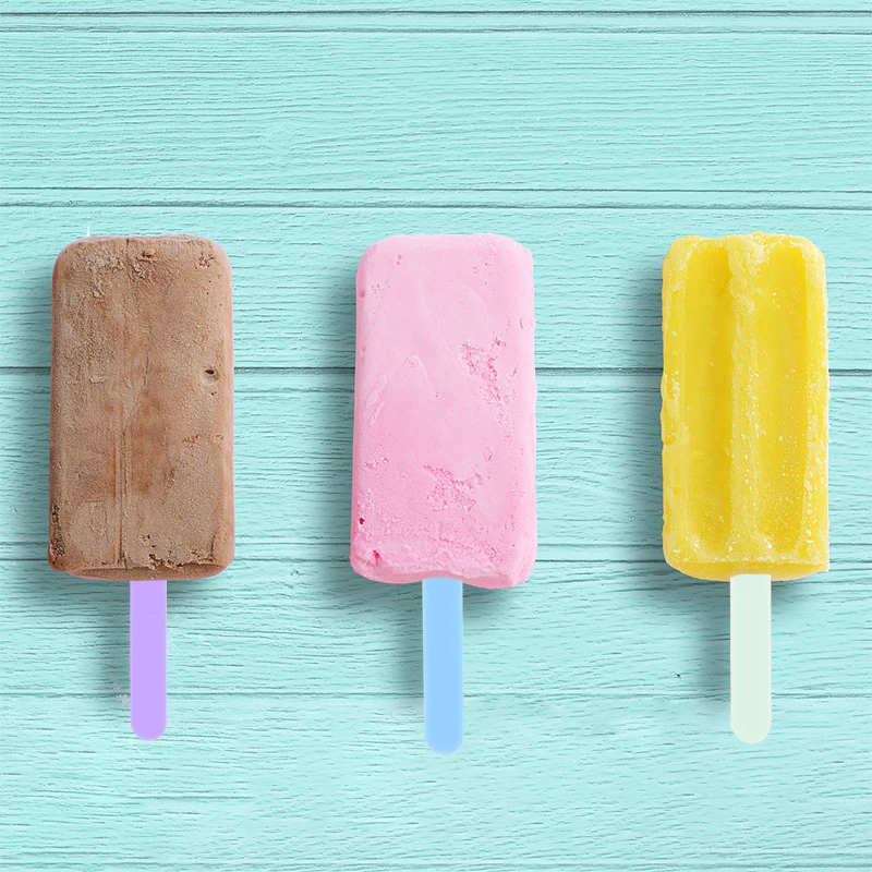 10 шт. многоразовые акриловые палочки для мороженого