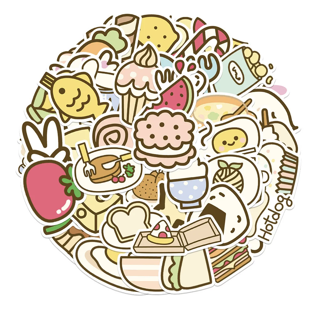 

10/30/50 шт., водонепроницаемые стикеры в виде граффити