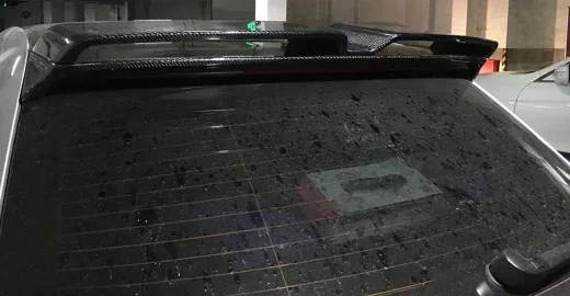 Автомобильный задний спойлер на крышу Модифицированная деталь крыло для Audi A1 8X