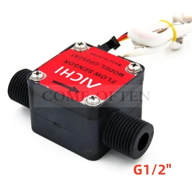 

AICHI Шестеренчатый расходомер OF05ZAT OF06ZAT Датчик расхода жидкости для мытья посуды высокой вязкости G1/2 дюйма G3/4 дюйма Квадрат Холла 10 л 1 МПа 5 В постоянного тока