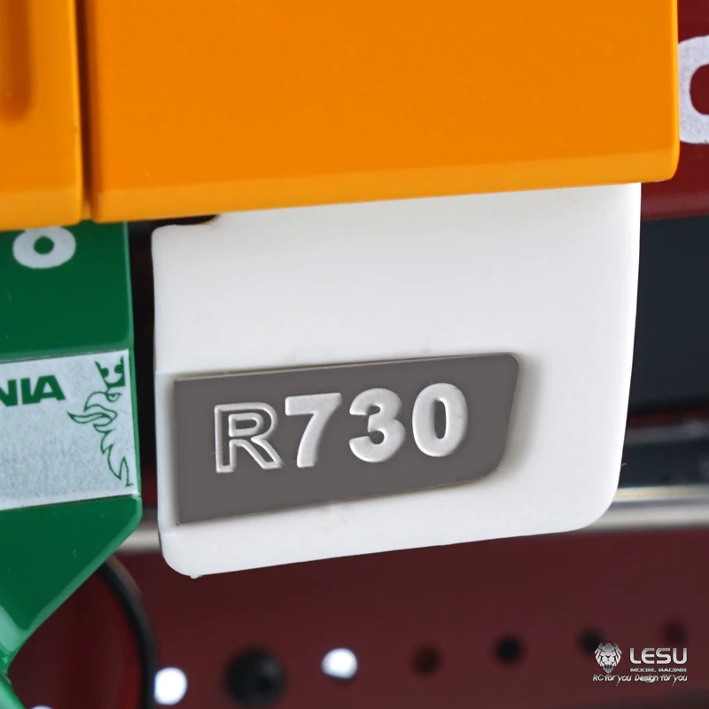 LESU грузовик Рогатка Autosculpt RC 1/14 модель DIY Tamiyay R730 Трактор Автомобиль уличные