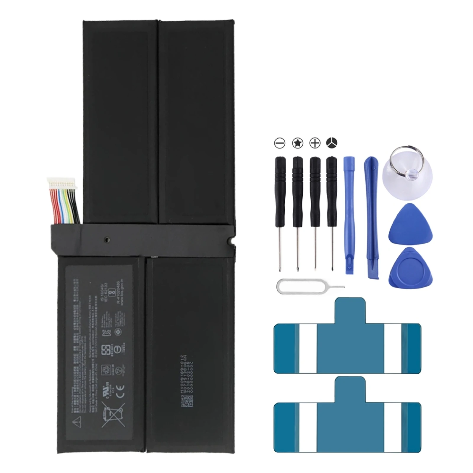 

43.2WH 5702mAh Li-Polymer Battery Replacement For Microsoft Surface Pro 7 1866