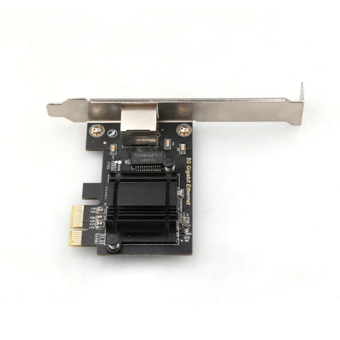 Сетевая карта 5G PCI-E к RJ45, чип RTL8126, гигабитный Ethernet PCI Express, сетевая карта 10/100/2500/5000 Мбит/с для настольного компьютера