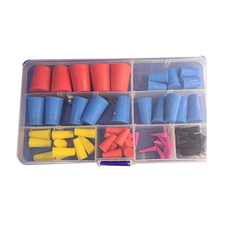 

Silicone Rubber Tapered Plug Kit, High Temp Rubber Hole Plugs For Powder Coating Plugs, For Hole Plugs, Painting