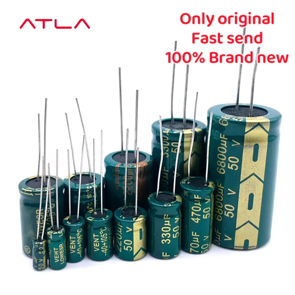 Высокочастотный электролитический конденсатор 6 3 В 10 16 25 35 50 400 450 22 мкФ 100 220 330 470 680