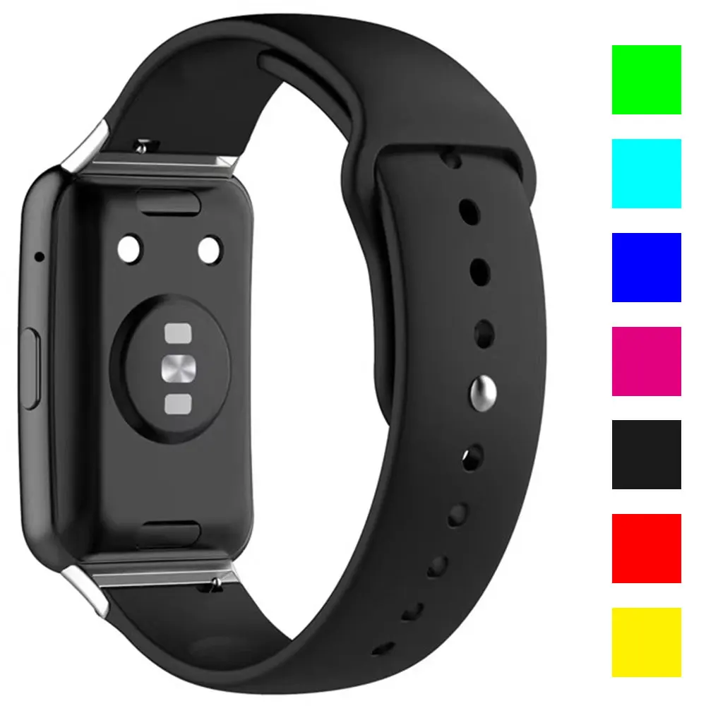 Спортивный силиконовый ремешок Correa для Huawei Watch FIT 2