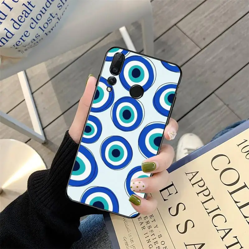 MaiYaCa чехол для телефона с изображением сглаза Samsung A51 A30s A52 A71 A12 Huawei Honor 10i OPPO vivo Y11 |