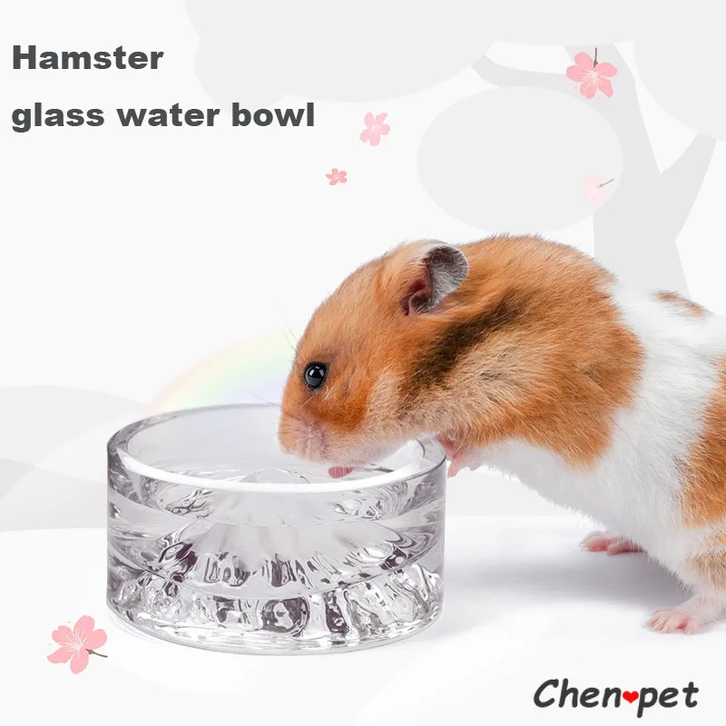 Special Design Small Pet Supplies Fuji Mountain Hamster Glas
