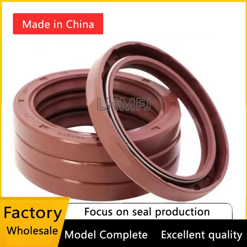 TC-11*17*19*21*22*25*30*4/5/7/10 Коричневый сальник вала FKM FPM с покрытием Двойной Li подвязкой