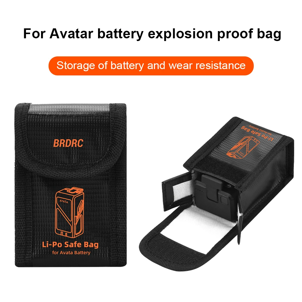 

Портативная Взрывозащищенная сумка LiPo для радиоуправляемых игрушек, запчасти для дрона, водонепроницаемая безопасная противопожарная огн...