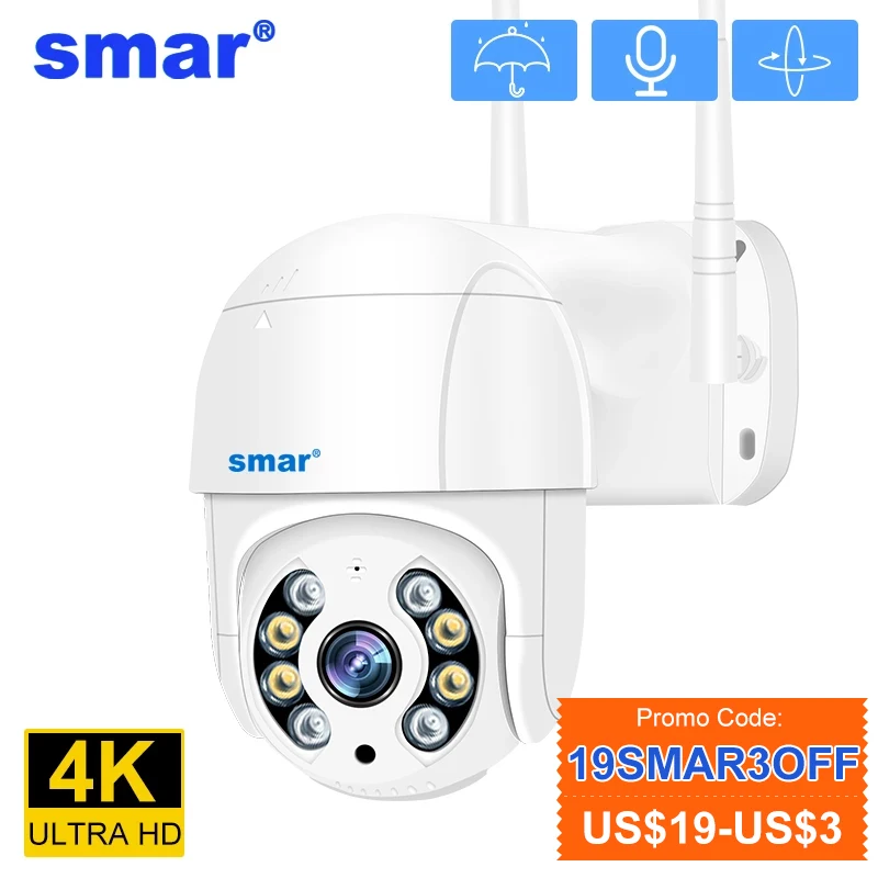 

IP-камера Smar, 1080P, 3 Мп, 5 Мп, 4K, Wi-Fi, H.265