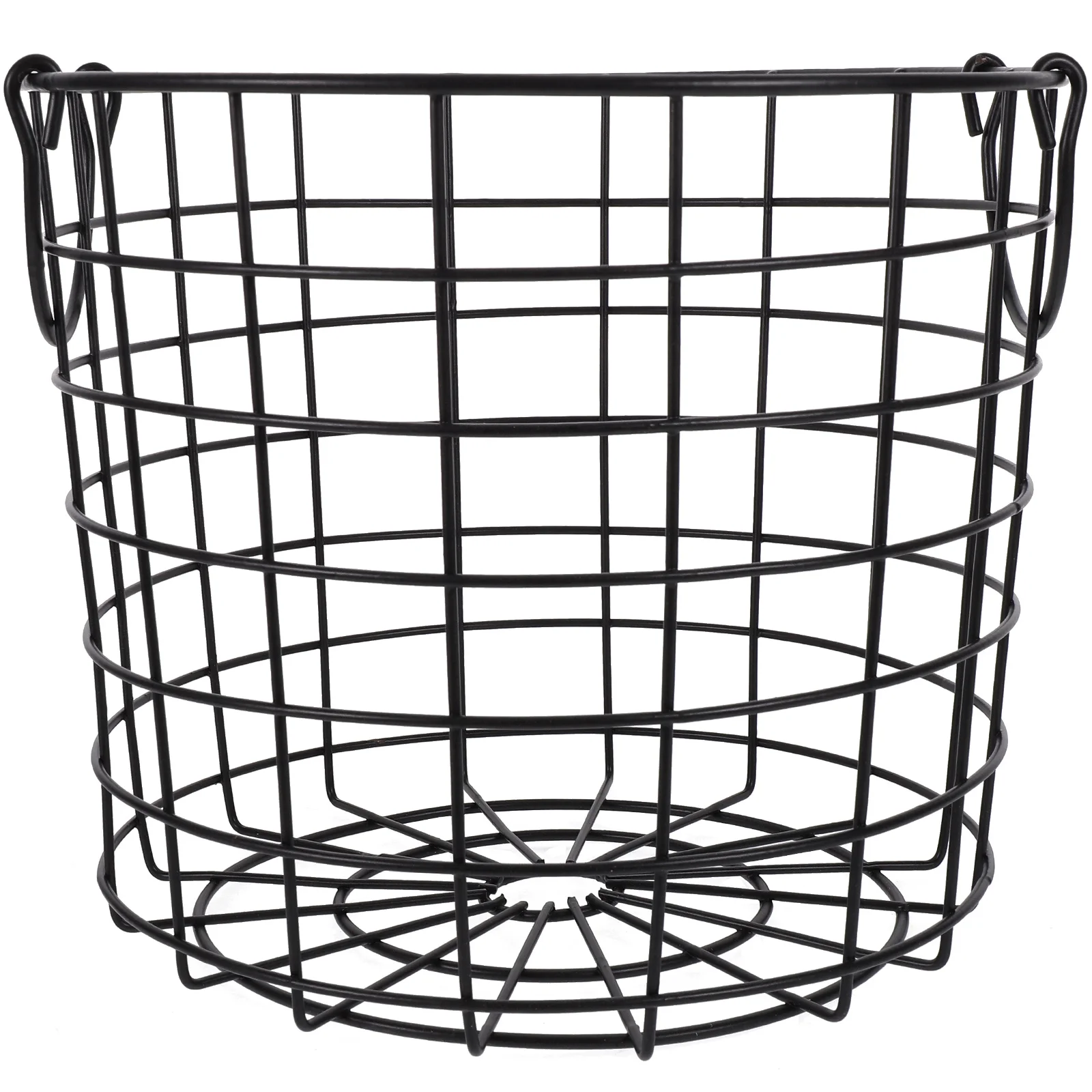 

Iron Laundry Hamper Storage Hamper with Handle House Storage Basket for Home