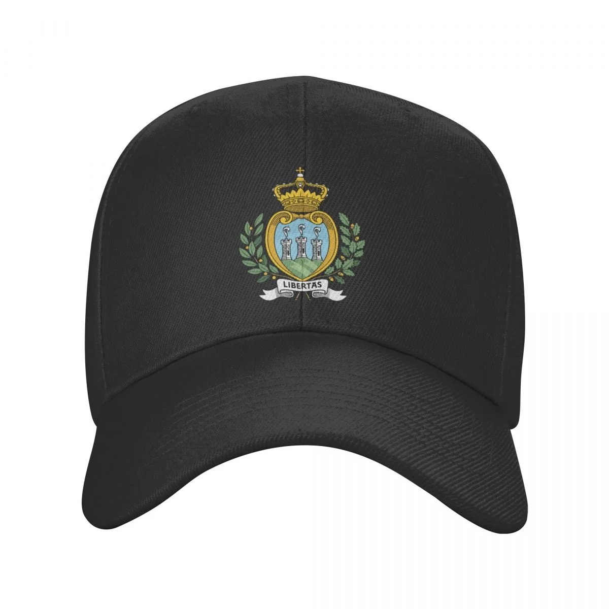 

Fashion Coat Of Arms Of San Marino Baseball Cap Women Men Breathable Sanmarinese Flag Dad Hat Sports