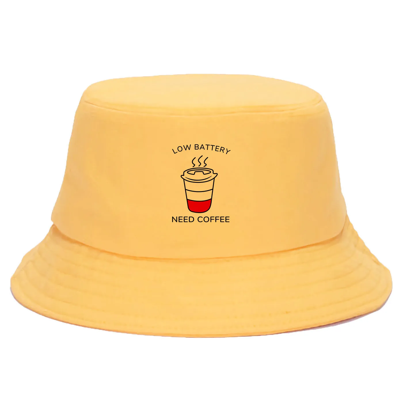 

Панама при низком заряде батареи, кофейные шапки, Пляжные шапки для улицы, шапка унисекс в стиле хип-хоп, Рыбацкая шапка, спортивные простые ...