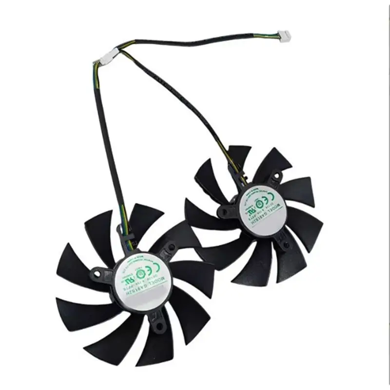 Фото A13E-Для ZOTAC GA92A2H 2 шт. 87 мм охлаждающий вентилятор для GTX 1660 Ti RTX 2060 2070 SUPER мини-вентилятор для видеокарты GFY09215M12SPA №2