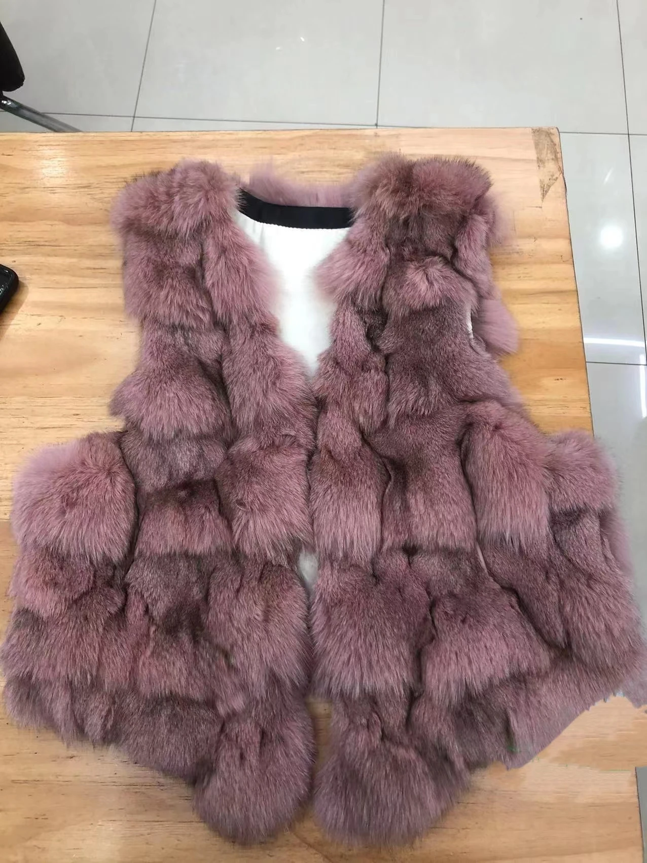 2022 Winter New Real Fox Fur Coat Sleeveless Vest Women Natural Fox Fur Jacket Short Fashion Lady OuterwearThick Warm Streetwear