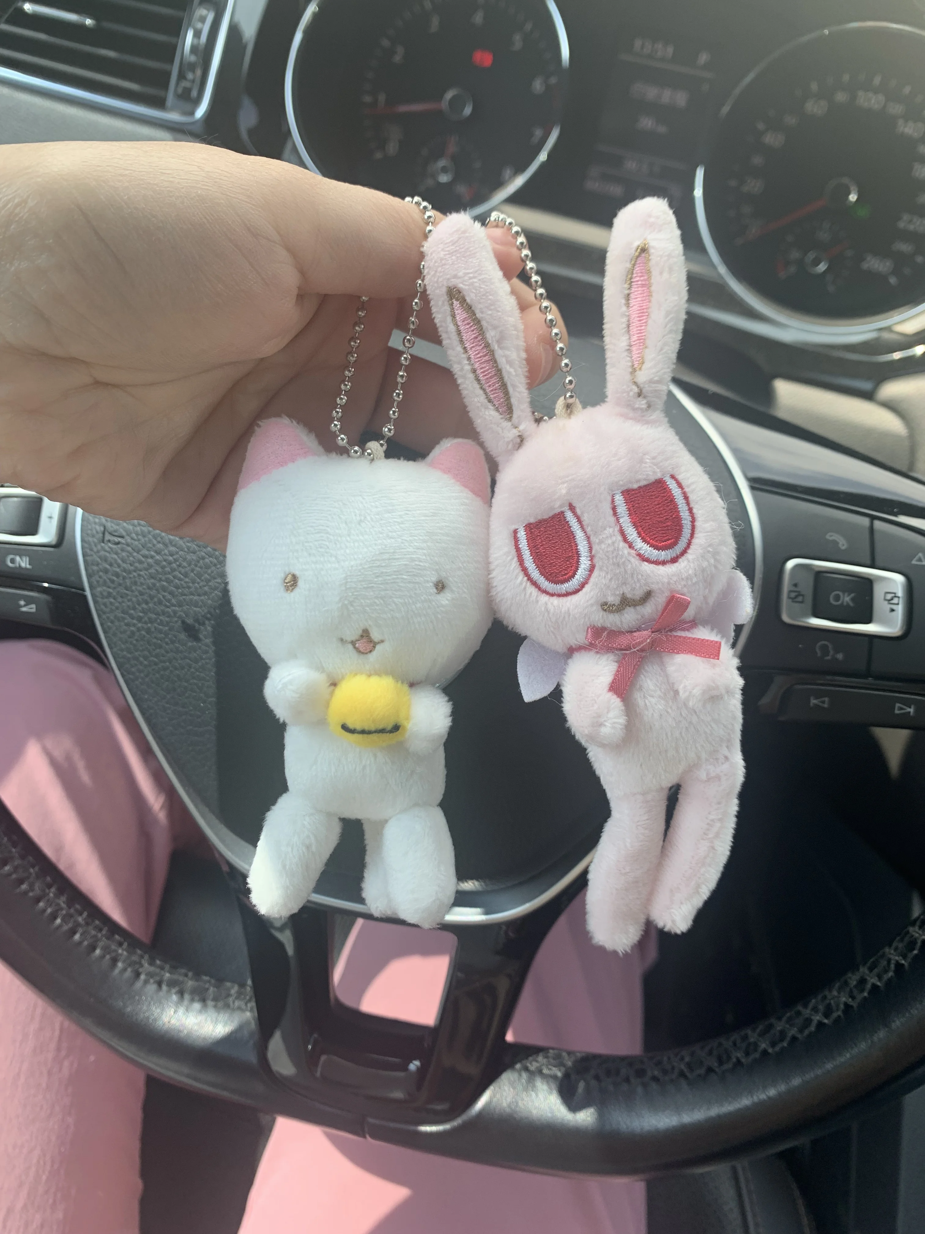 

Fullmoon Takuto Meroko Cosplay Animal Soft Plush Anime Toy Keychain 4 choice