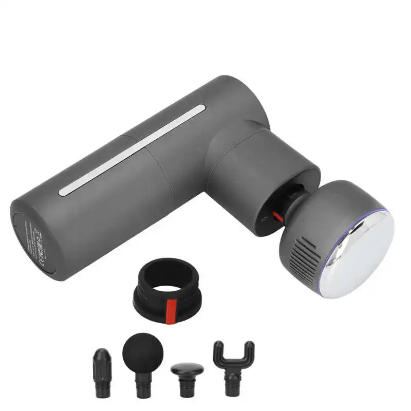 

Массажер для мышц Fascia, расслабление мышц, горячий холодный компресс, 3 массажных приспособления, снятие боли, массажный пистолет Fascia с 5 масс...