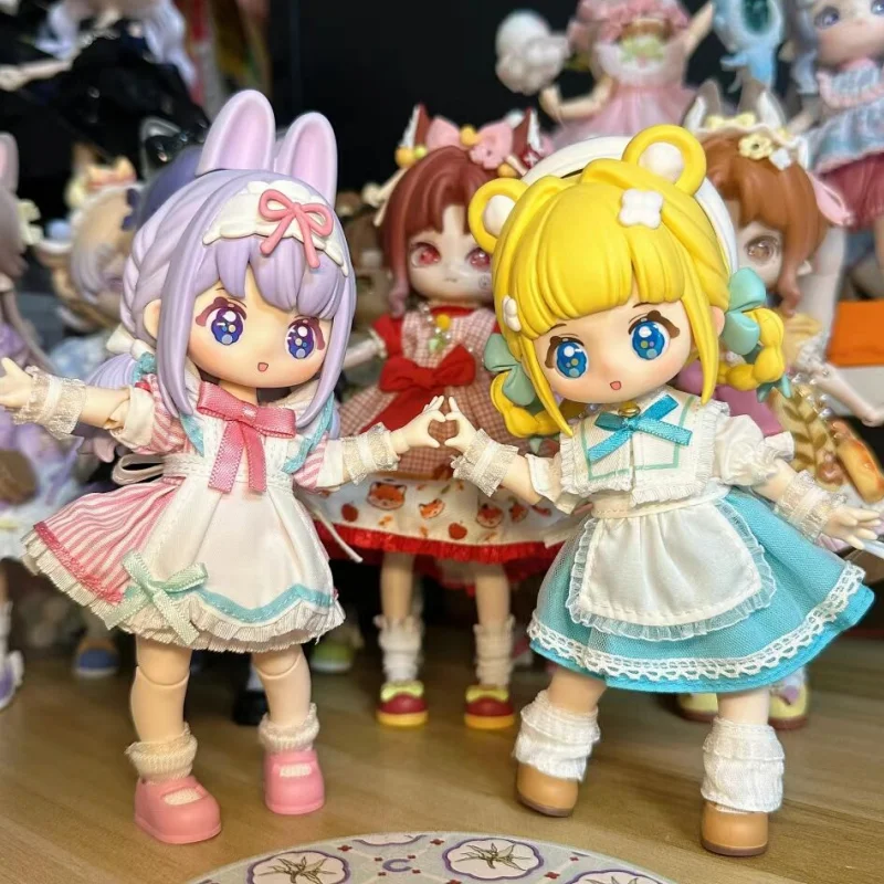 2024 Ninizee слепая коробка Dream Town серии 12 очков Bjd гаражный комплект подвижная