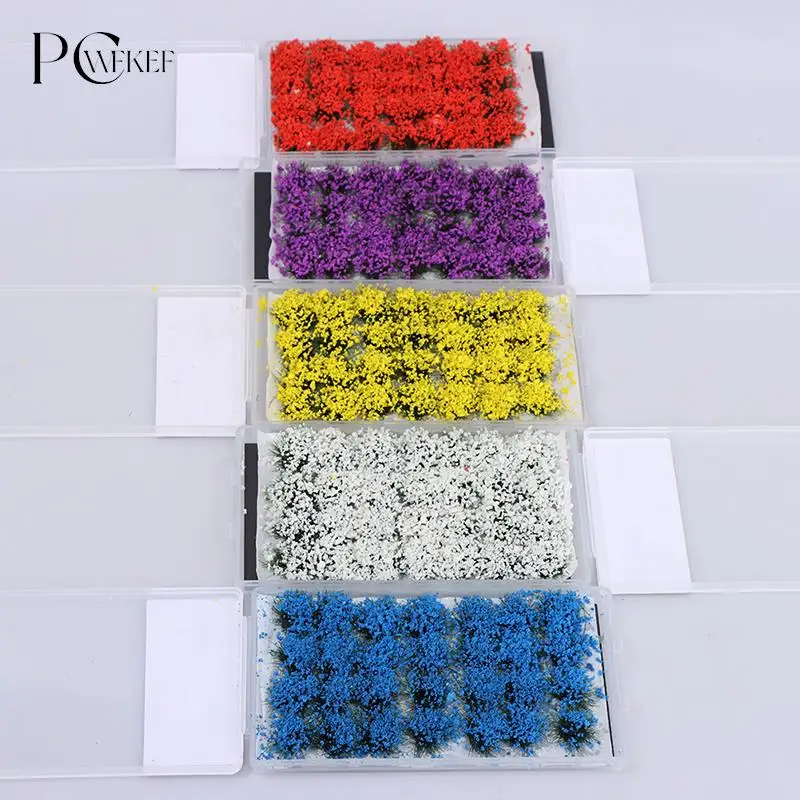 

28 шт. модель сцены местности производства искусственный цветок кластера Дикая роза цветок