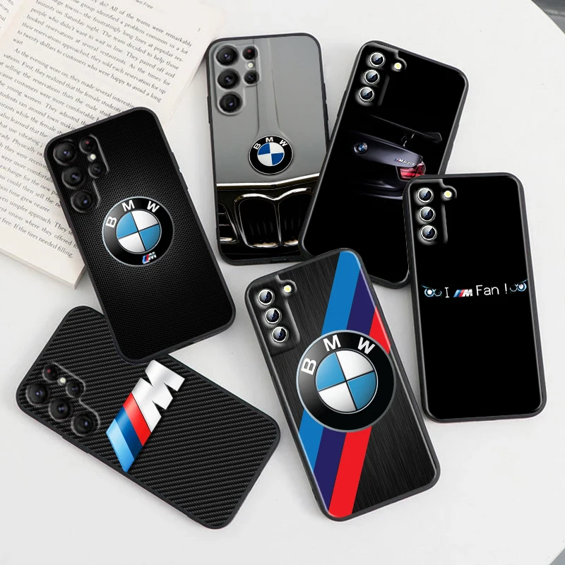 

Bmw Red Blue Car For Samsung Galaxy S23 S22 S21 S20 Ultra Plus Pro S10 S9 S8 S7 4G 5G Silicone Soft Black Phone Case Coque Capa