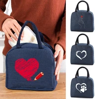 insulated lunch bag picnic bags for kids cooler bag thermal bag portable lunch box ice pack tote food canvas handbag for work