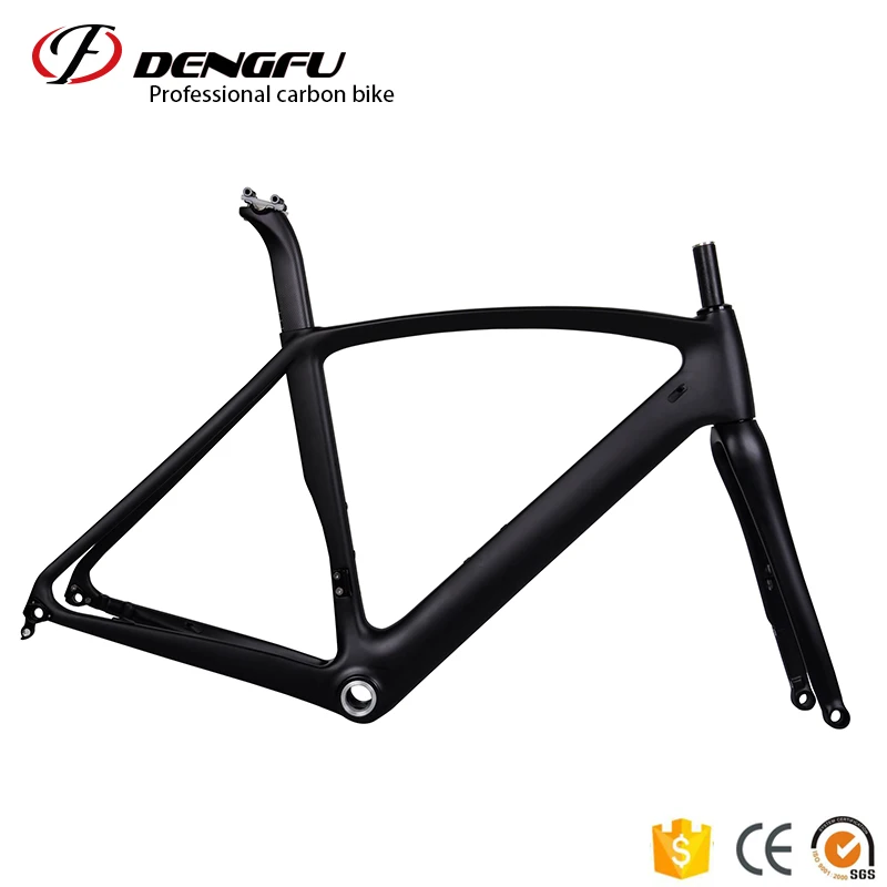 Карбоновая велосипедная Рама DengFu DI2 FM099 дисковый тормоз карбоновая дорожная рама