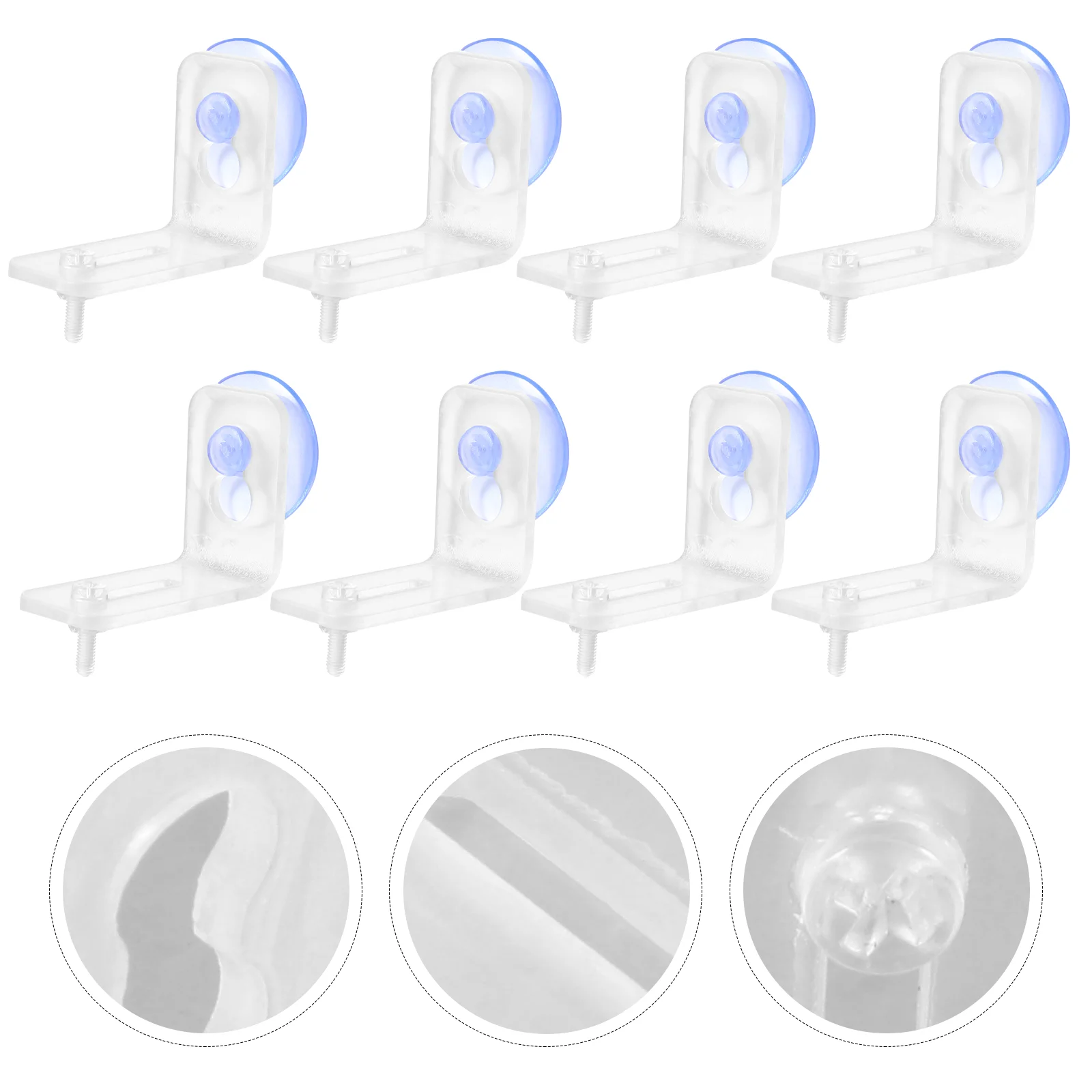 

Divider Aquarium Holder Suction Cup Fish Tank Bracket Sheet Board Isolation Clip