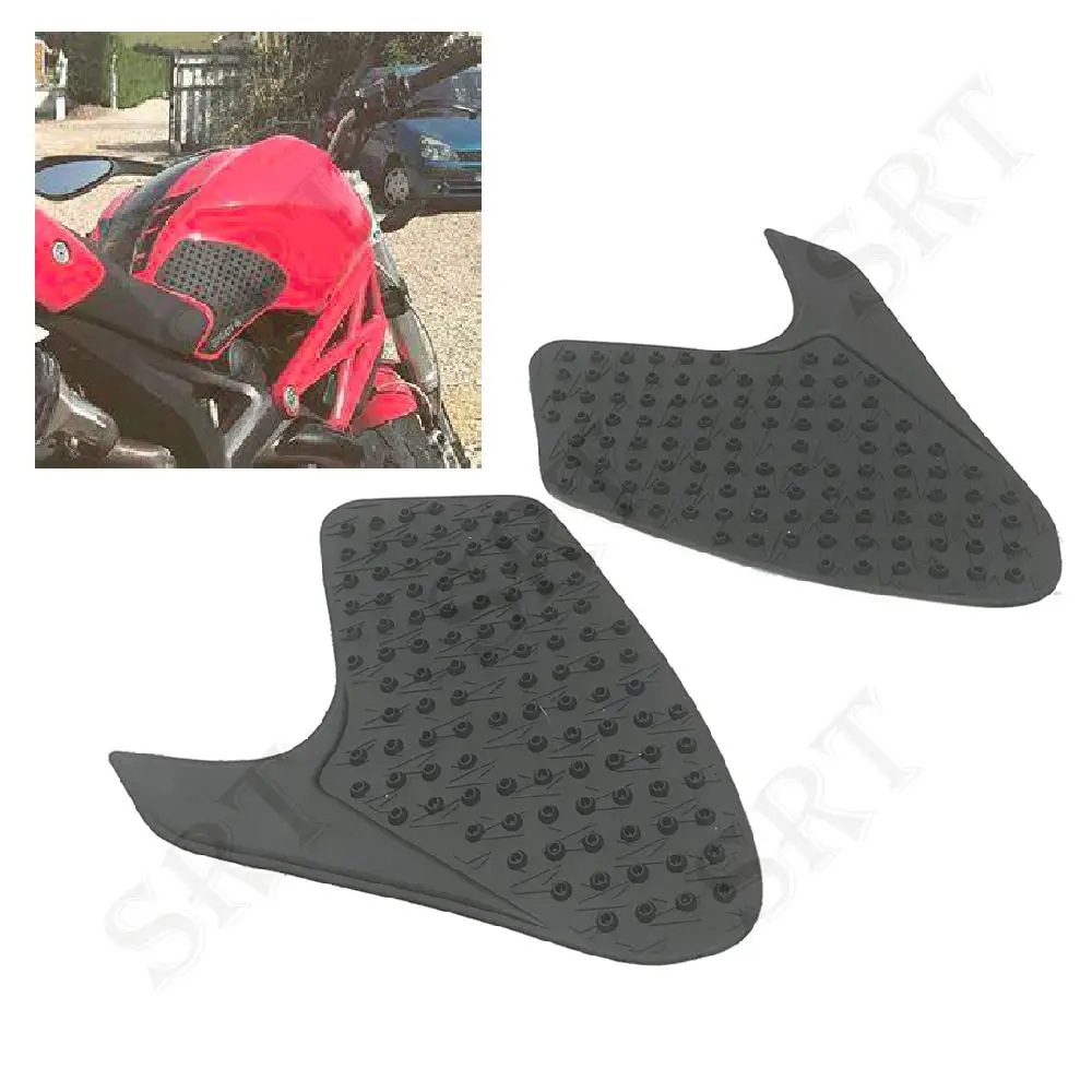 

Fit for Ducati Monster 696 795 796 1100 1100S Motorcycle Accessories Tank Side Knee Traction Grips Pad Anti Slip Stickers