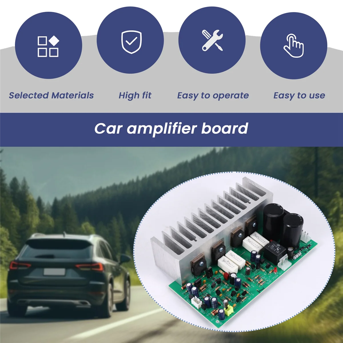 Плата усилителя мощности SUB-350W