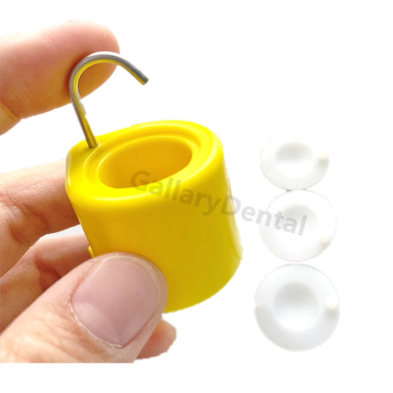 

Dental Liquid Dispenser Hygienic Drop Medicine Management Dental Yellow Tool